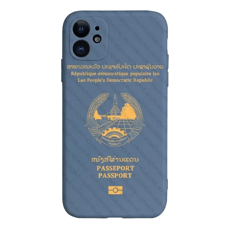 Passeport Laotien (Iphone) - Passeport Cases