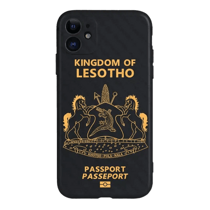 Coque de Téléphone Passeport Lésothien pour iPhone - Passeport Cases