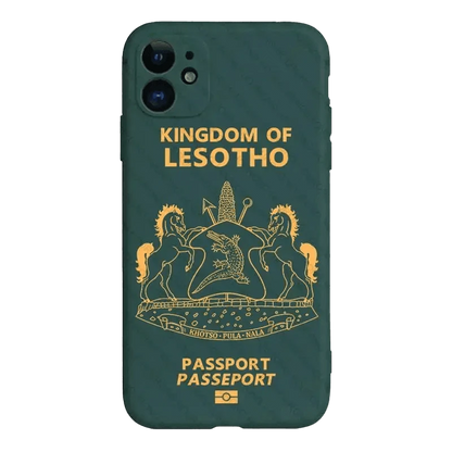 Coque de Téléphone Inspirée du Passeport Lésothien pour Samsung - Passeport Cases