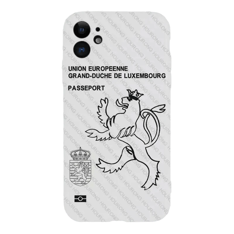 Coque de Téléphone Passeport Luxembourgeois - Passeport Cases