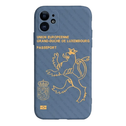 Coque de Téléphone Passeport Luxembourgeois - Passeport Cases