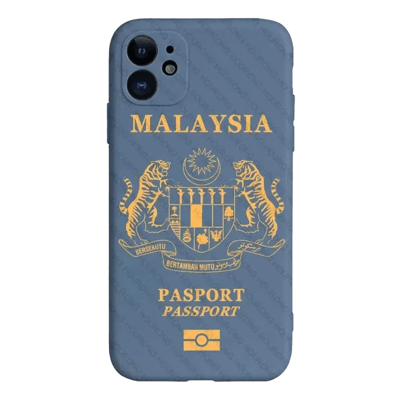 Passeport Malaisien (Iphone) - Passeport Cases