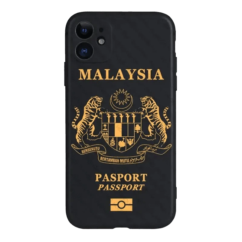 Passeport Malaisien (Iphone) - Passeport Cases