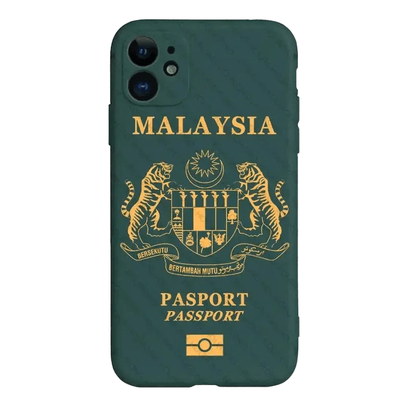 Passeport Malaisien (Iphone) - Passeport Cases