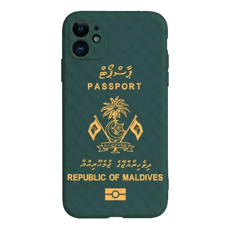 Passeport Maldivien (Iphone) - Passeport Cases