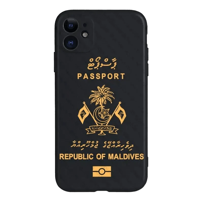 Passeport Maldivien (Iphone) - Passeport Cases