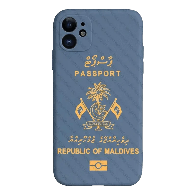 Passeport Maldivien (Iphone) - Passeport Cases