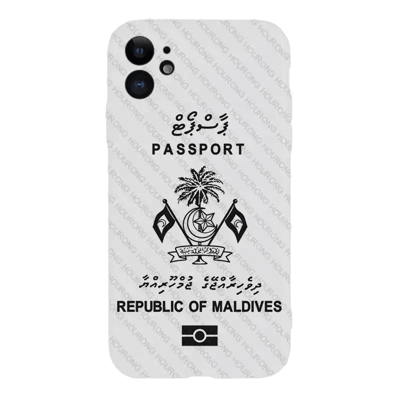 Passeport Maldivien (Iphone) - Passeport Cases