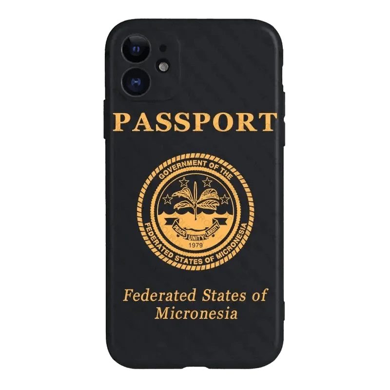 Passeport Micronésien (Iphone) - Passeport Cases