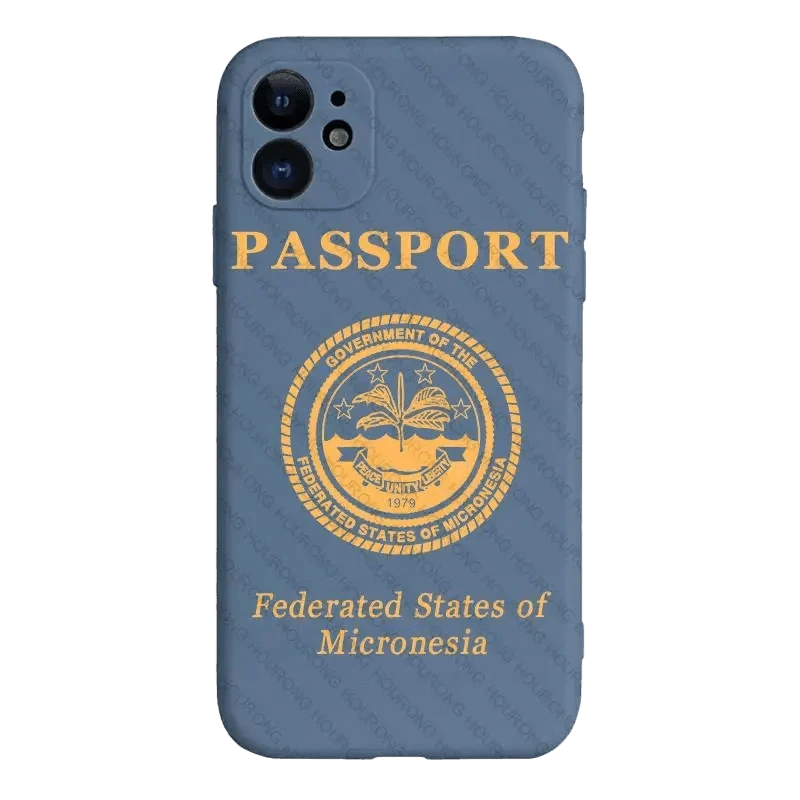 Passeport Micronésien (Iphone) - Passeport Cases