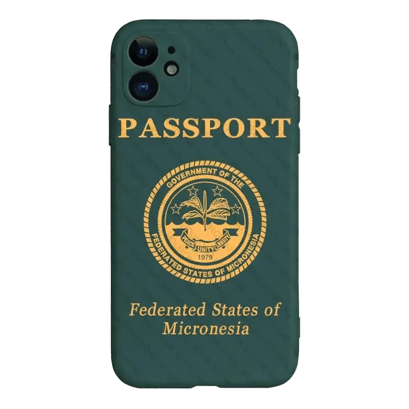 Passeport Micronésien (Iphone) - Passeport Cases