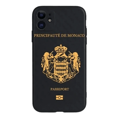 Coque de Téléphone Style Passeport Monégasque - Passeport Cases