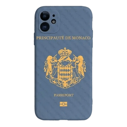 Coque de Téléphone Style Passeport Monégasque - Passeport Cases