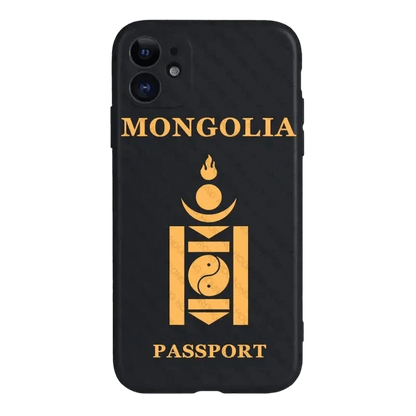 Coque de Téléphone Style Passeport Mongol - Passeport Cases