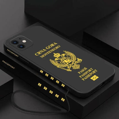 Passeport Monténégrin (Iphone) - Passeport Cases