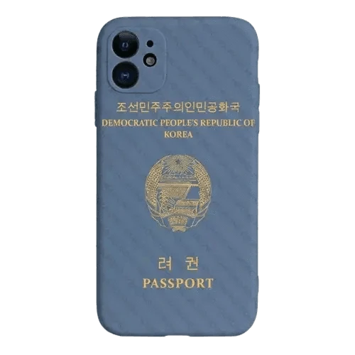 Passeport Nord-coréen (Iphone) - Passeport Cases