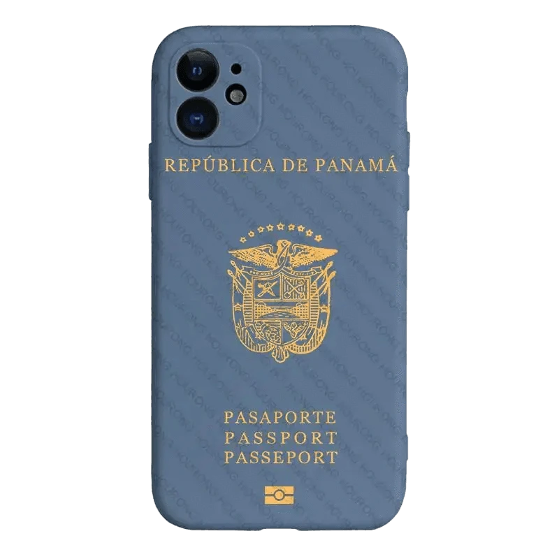 Coque de Téléphone Style Passeport du Panama - Passeport Cases