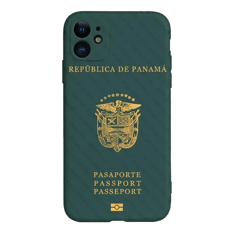 Coque de Téléphone Style Passeport du Panama - Passeport Cases