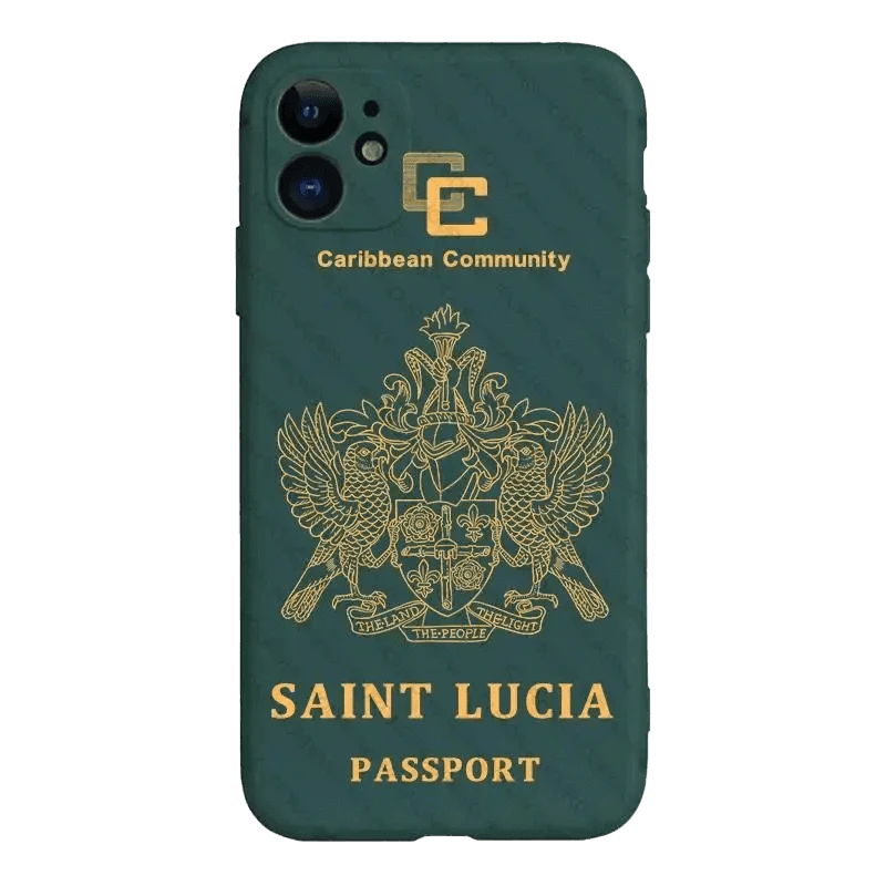 Passeport Saint-lucien (Iphone) - Passeport Cases