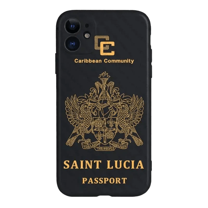 Passeport Saint-lucien (Iphone) - Passeport Cases