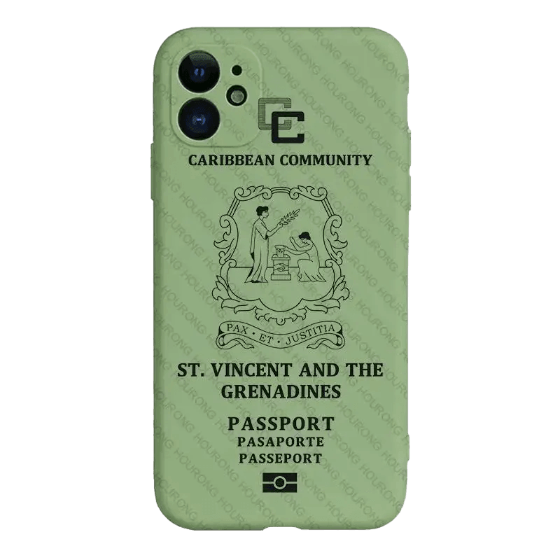 Passeport Saint-vincentais et grenadins (Iphone) - Passeport Cases