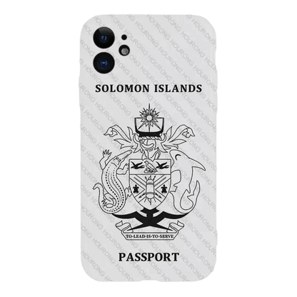 Coque de téléphone Passeport Salomonais pour Samsung - Passeport Cases