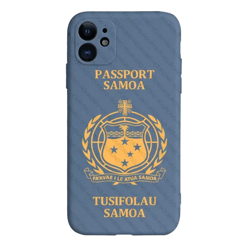 Coque de Téléphone Passeport Samoan - Passeport Cases