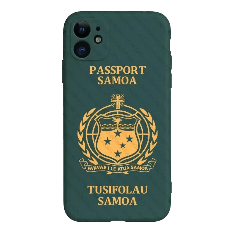 Coque de Téléphone Passeport Samoan - Passeport Cases