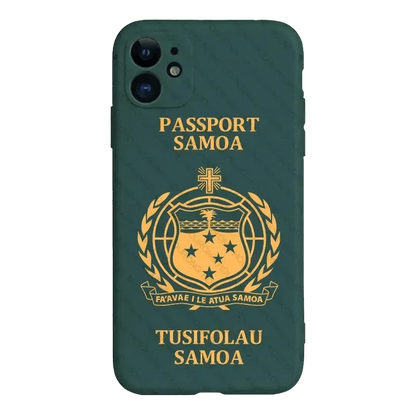 Coque de Téléphone Passeport Samoan - Passeport Cases