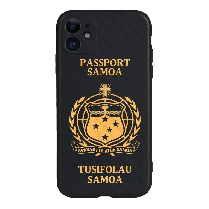 Coque de Téléphone Passeport Samoan - Passeport Cases