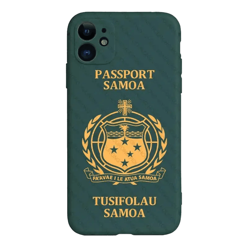 Coque de Téléphone Inspirée du Passeport Samoan - Passeport Cases