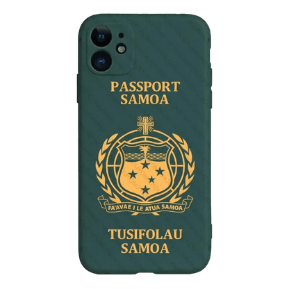 Coque de Téléphone Inspirée du Passeport Samoan - Passeport Cases