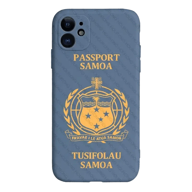 Coque de Téléphone Inspirée du Passeport Samoan - Passeport Cases