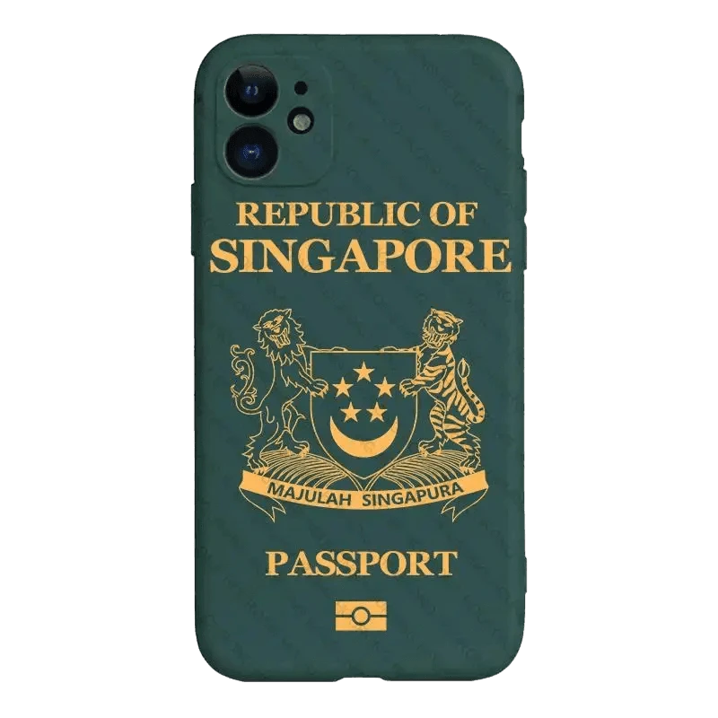 Passeport Singapourien (Iphone) - Passeport Cases