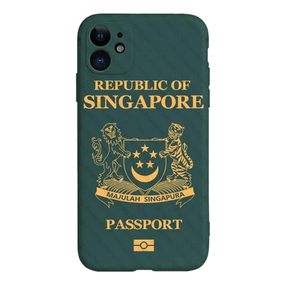 Passeport Singapourien (Iphone) - Passeport Cases