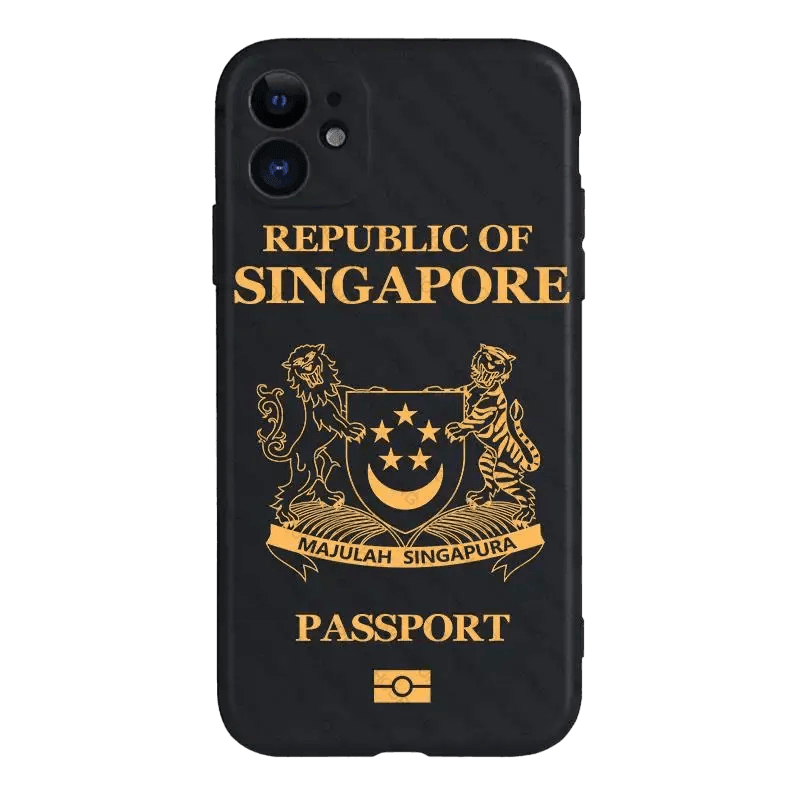 Passeport Singapourien (Iphone) - Passeport Cases