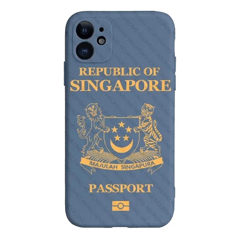 Passeport Singapourien (Iphone) - Passeport Cases