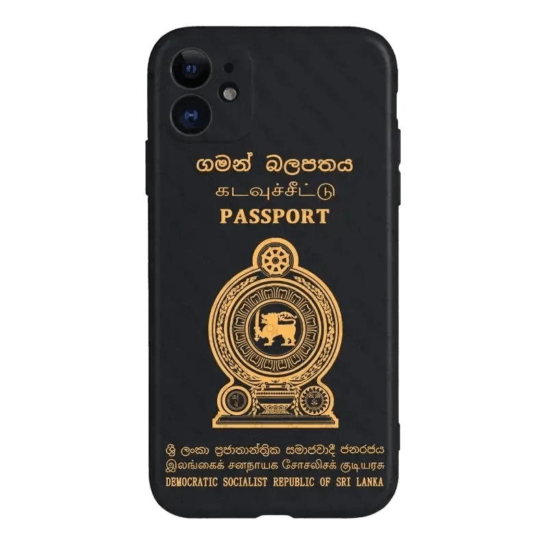 Passeport Srilankais (Iphone) - Passeport Cases