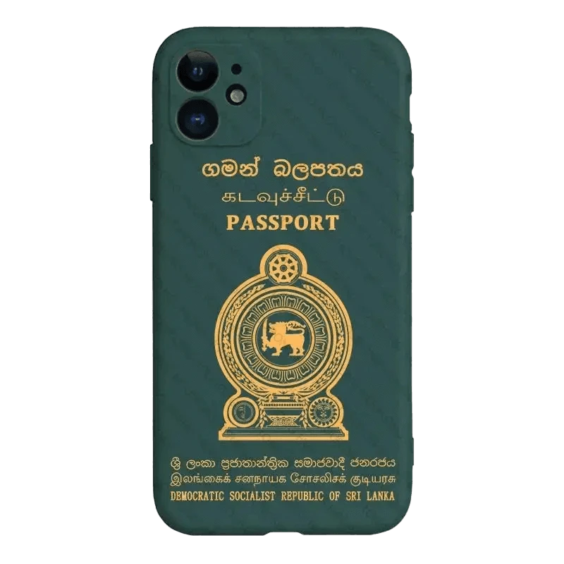 Passeport Srilankais (Iphone) - Passeport Cases