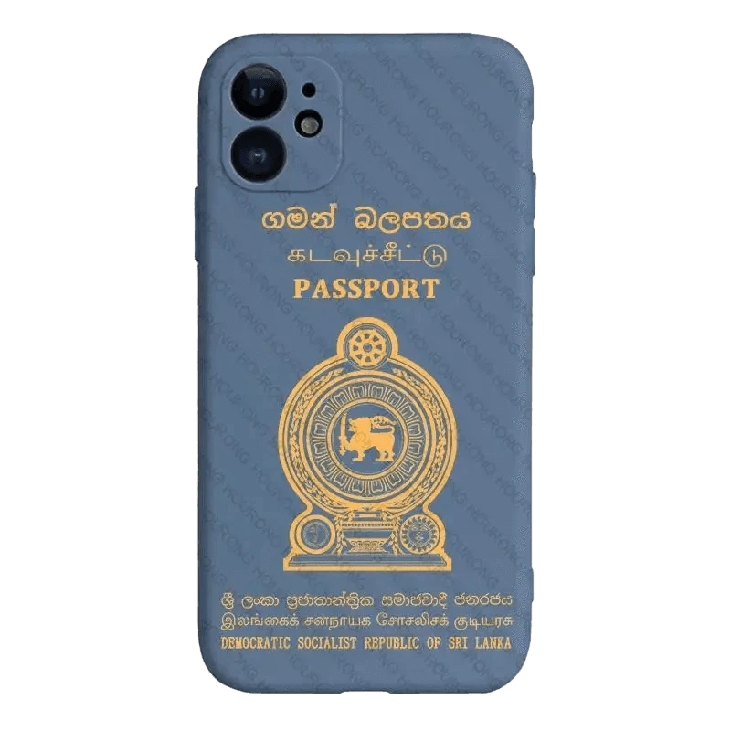 Passeport Srilankais (Iphone) - Passeport Cases