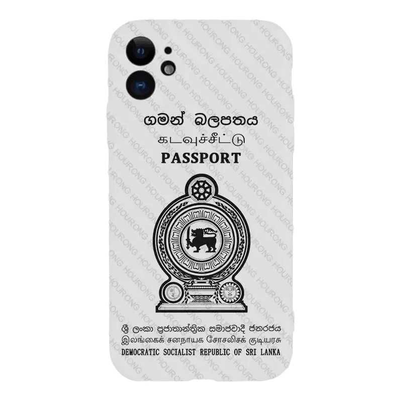 Passeport Srilankais (Iphone) - Passeport Cases