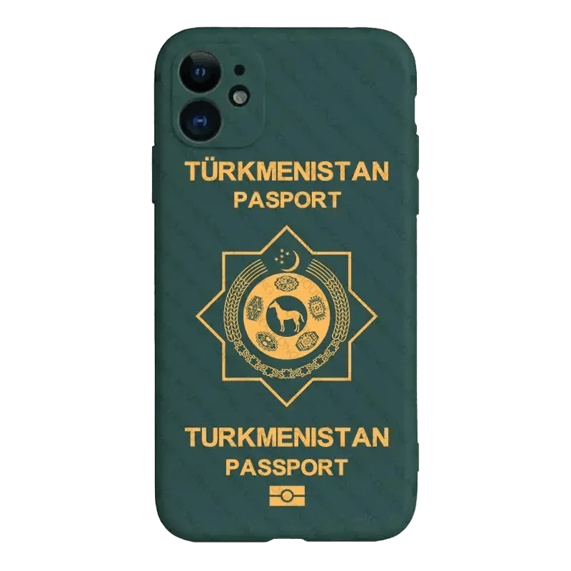 Passeport Turkmène (Iphone) - Passeport Cases