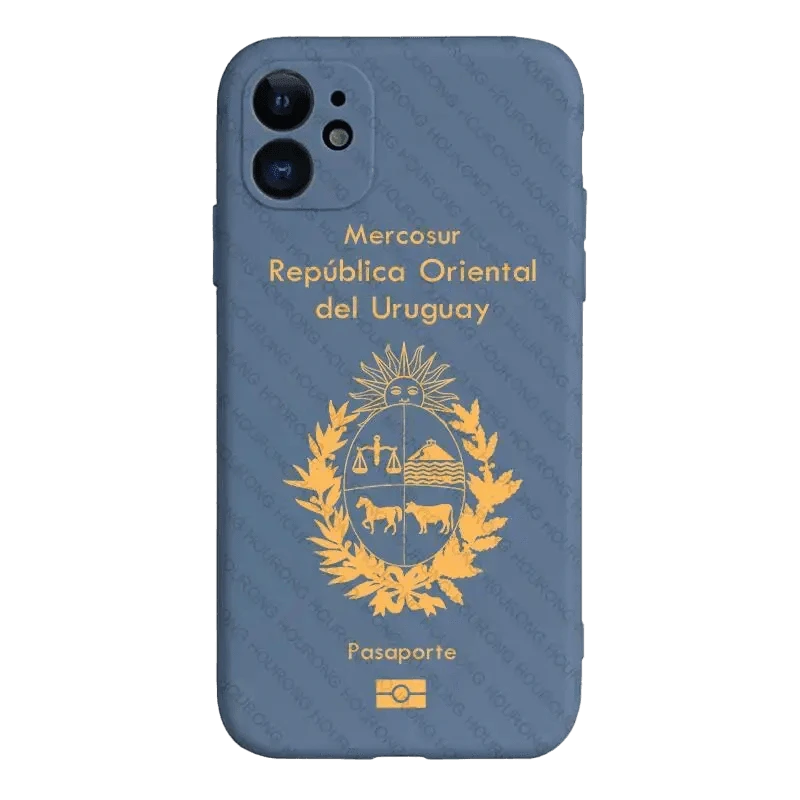 Coque de Téléphone Passeport Uruguayen pour iPhone - Passeport Cases