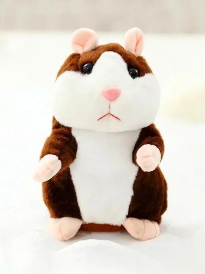 Peluche hamster marron