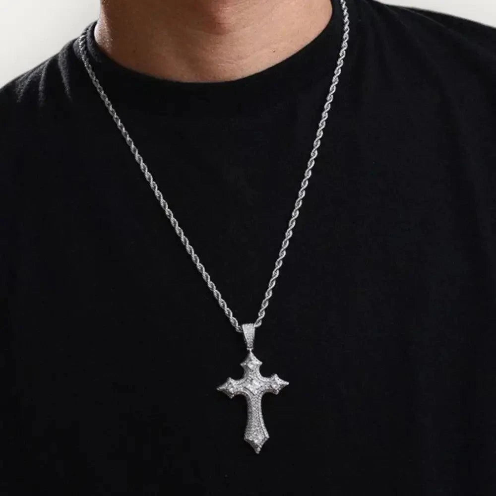 Pendentif croix celtique en argent 925 - Passeport Cases