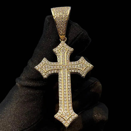 Pendentif Croix Celtique Plaqué Or - Passeport Cases