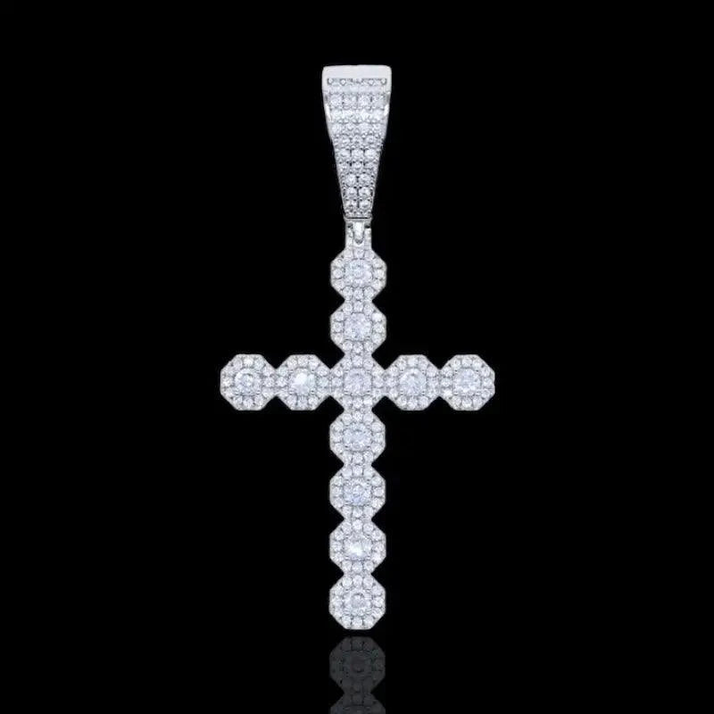 Pendentif croix Clustered - Passeport Cases