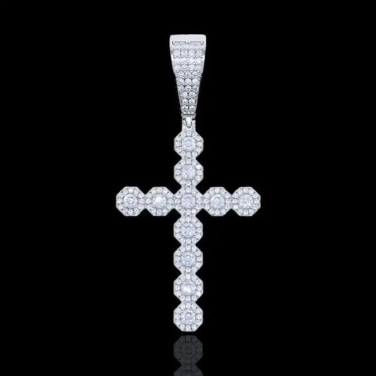 Pendentif croix Clustered - Passeport Cases