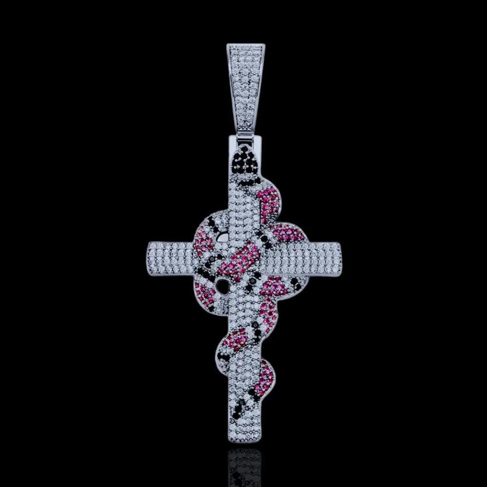 Pendentif Croix Python - Passeport Cases