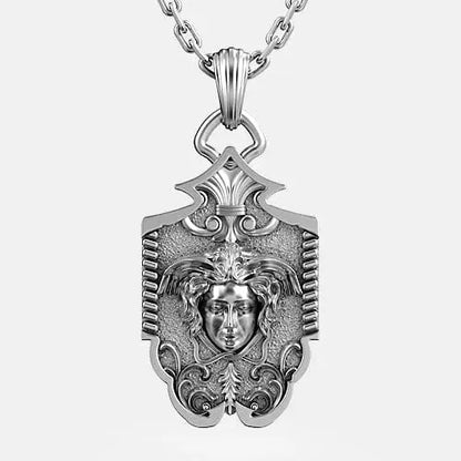 Pendentif médusa argent By Art Caribe - Passeport Cases